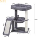 YOUPET Cat Tree with Cat Scratching Post for Indoor Cats