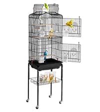 30 Inch Flight Bird Cage — Stackable Bird Cage Parakeet Cage with Slide-Out Tray and Handle — collection imagery