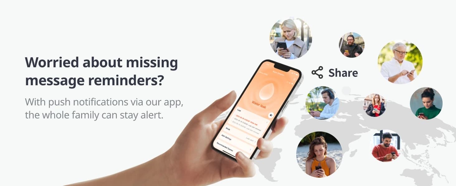 WiFi Water Leak Detector for Home — collection imagery