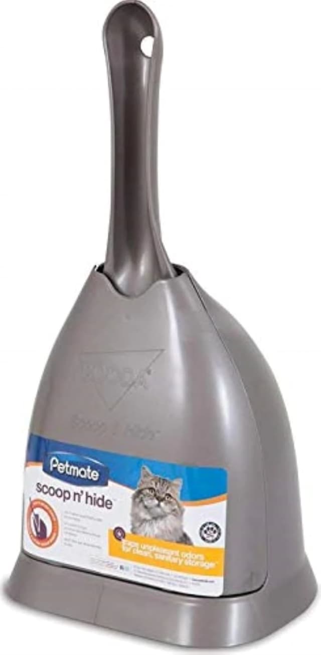 Scoop N' Hide Cat Litter Scoop with Discreet Holder