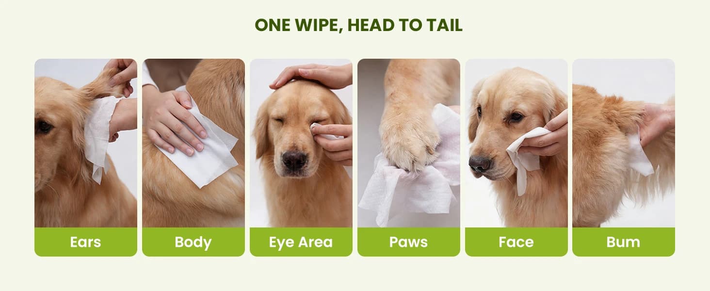 Hypoallergenic Pet Wipes for Dogs — product details