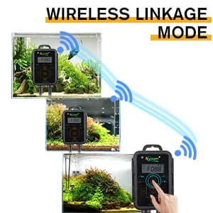 Aquarium Wave Maker — 18W Adjustable Cross Flow Pump with LED Display Controller — collection imagery