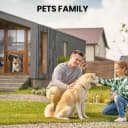 All Aluminum Dog Door for Exterior Door — Large Doggy Door