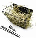 Black Metal Rabbit — Foldable Hay Feeder