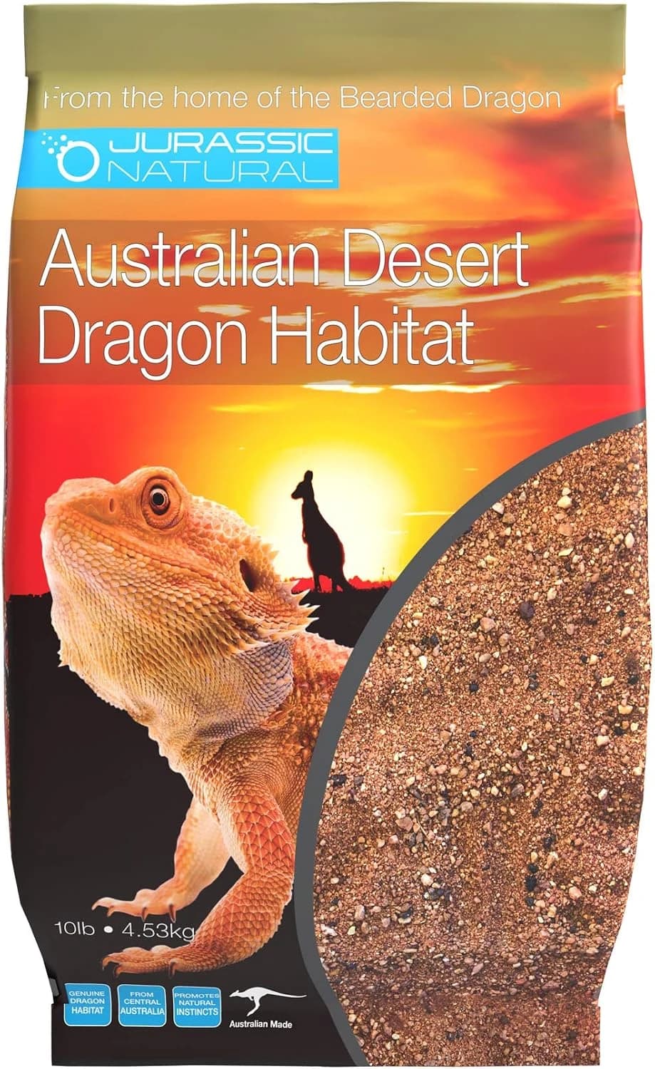 Jurassic Natural Australian Desert Dragon Habitat Substrate