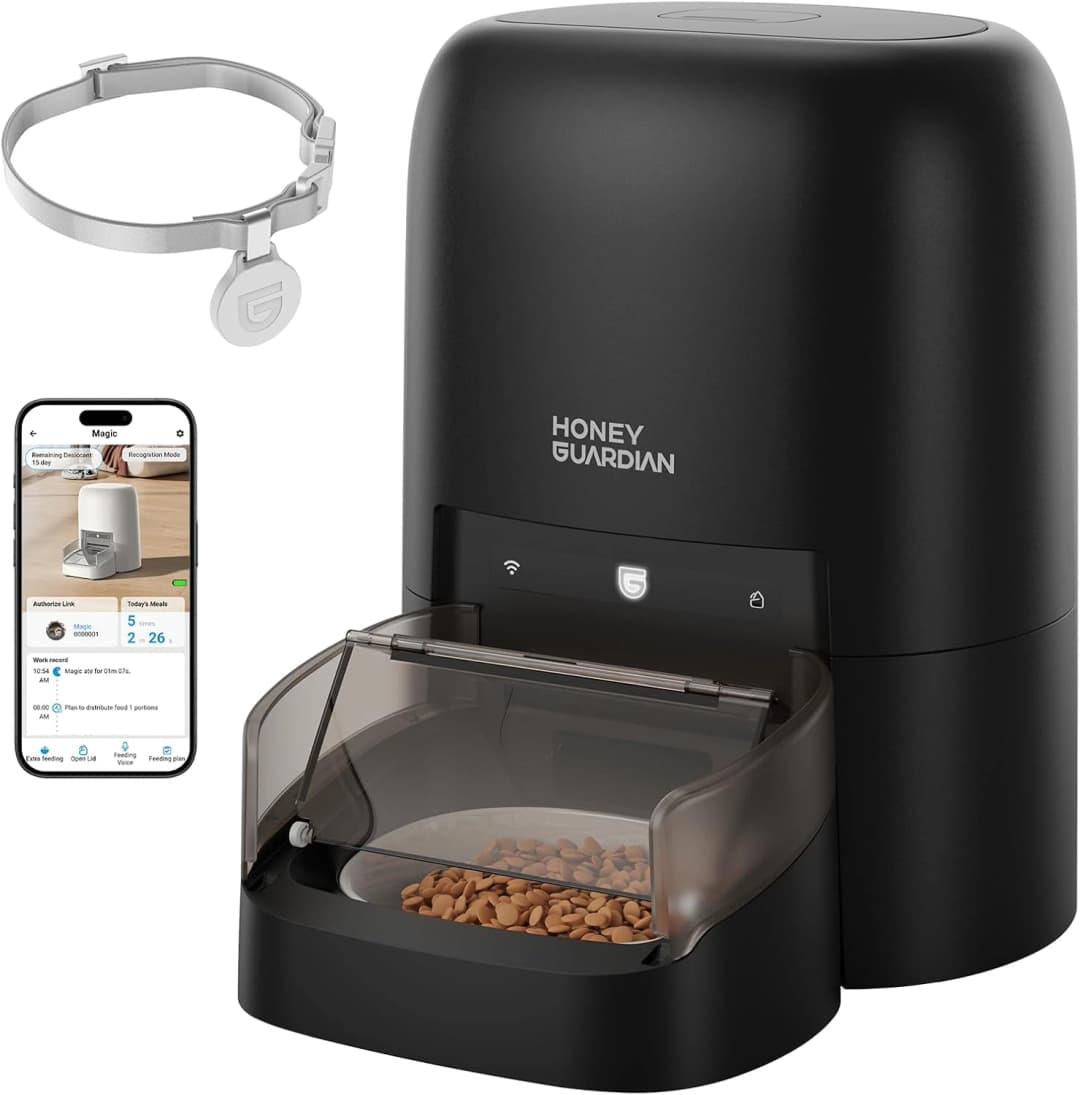 RFID Automatic Cat Feeder — Collar Tag for Personalized Meal