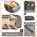 Center Console Dog Car Seat for Small Pets to 11lbs