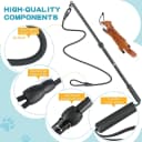 Flirt Pole for Dogs - Heavy Duty Interactive Dog Rope Toy