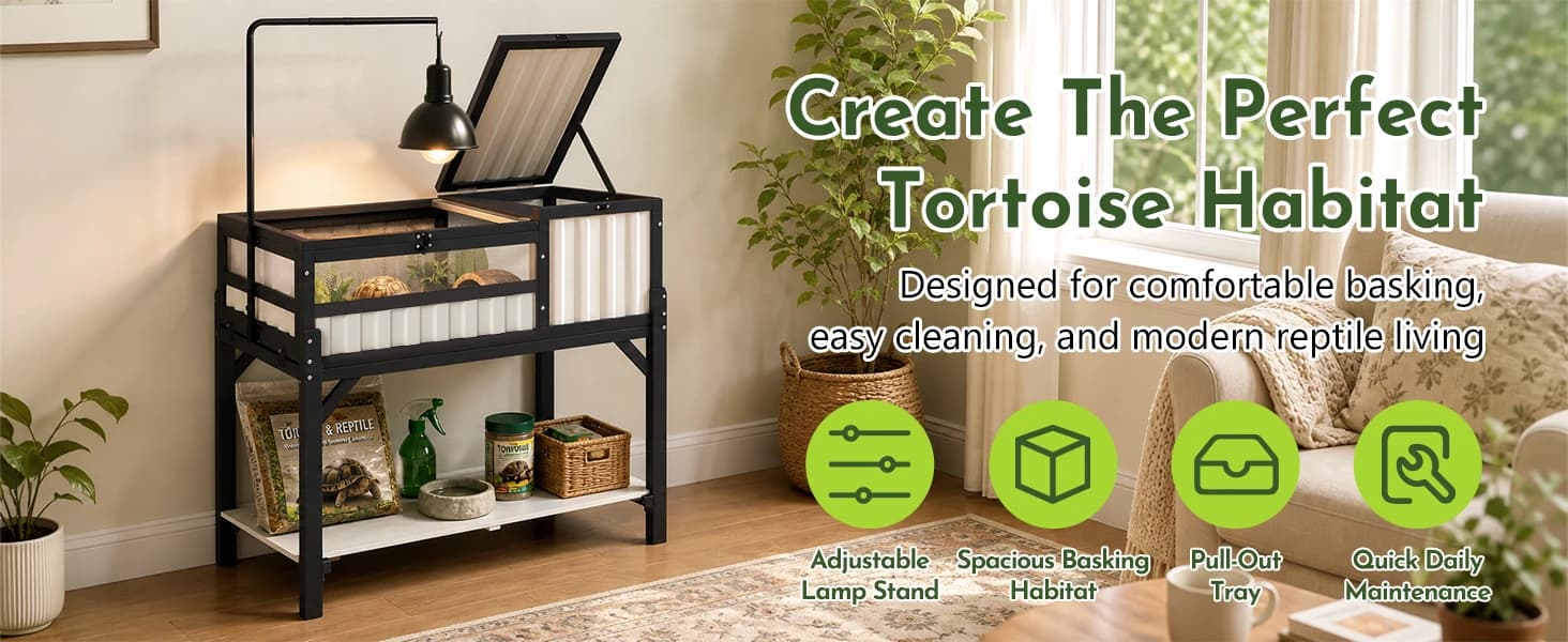 39" L Large Tortoise Enclosure — product details