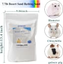 Hamster Bath Sand — 7.7lb Dust Free Desert Sand or Potty Litter Sand for Hamster Chinchillas Gerbil Syrian Mice