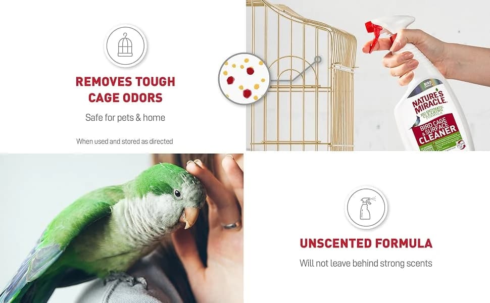 Bird Cage and Surface Cleaner — product details