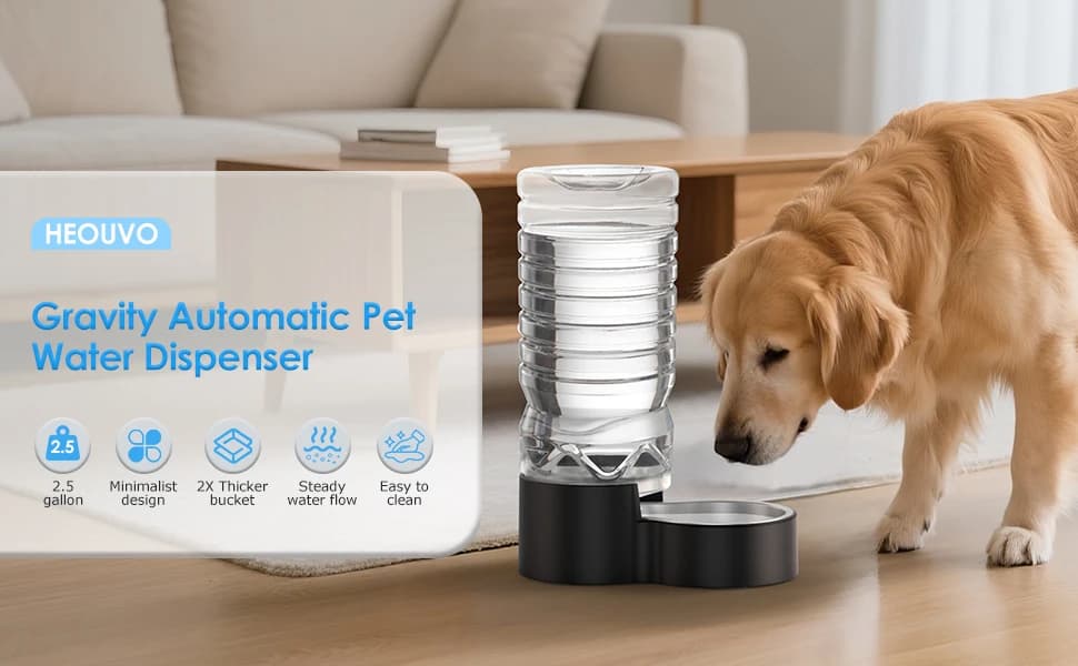 2.5 Gal Gravity Dog Water Dispenser — product details