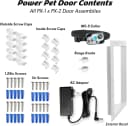 Genuine Power Pet Fully Automatic Pet Door from Brand. Pet Collar Operated