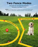 GPS Wireless Dog Fence — No Subscription Dog Collar for Dogs 15Lbs+
