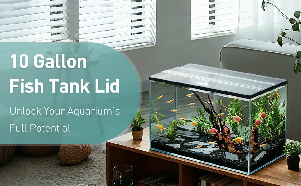 10 Gallon Fish Tank Lid — 19.3" x 9.65" x 0.14" — product details