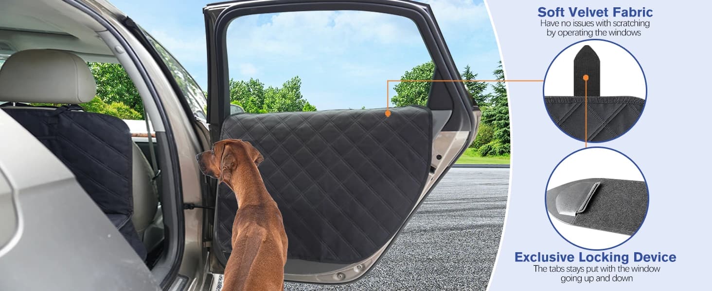 Dog Car Door Protector 2-Pack — product details