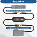 Aquarium Light Timer Dimmer Simulating Sunrise Sunset with Adjustment Brightness Timer 8/10/12h for 5-24V DC