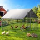 Large Walk-in Chicken Coop with Chicken Run