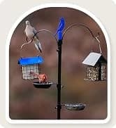 Metal Bird Feeders for Outdoors Hanging — collection imagery