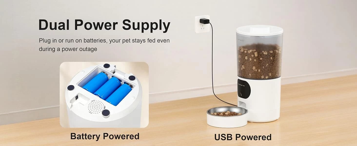 Automatic Cat Feeder with 2K Camera — product details