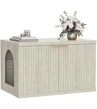 31.5" L Cat Litter Box Enclosure with Barn Door — collection imagery