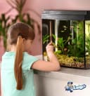 Fish Tank Cleaner - Turtle Tank Accessories - Gravel Vacuum for Aquarium - Hand Siphon Hose to Remove and