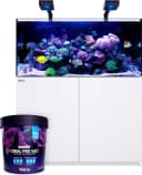 Coral Pro Reef Salt Mix Small Bucket - Makes 55 Gallons Complete Marine Saltwater Aquarium Advanced Formula