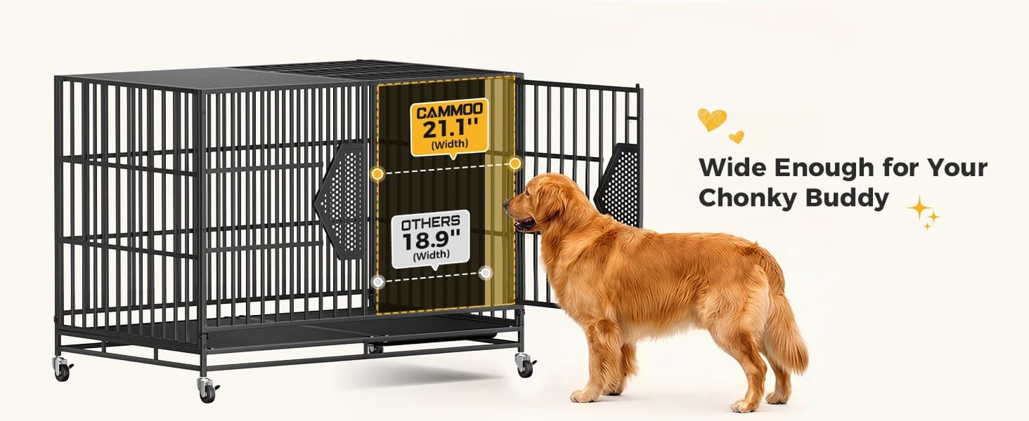 48'' Heavy Duty Dog Crates for Large Dogs — collection imagery