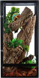 18" x 18" x 36" Front Opening Chameleon Cage with 3-Sided Metal Mesh