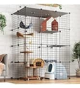 Guinea Pig Cage — Indoor Habitat Cage with Waterproof Plastic Bottom — collection imagery