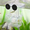 Aquarium Fish Breeder Box Plastic Fish Isolation Breeding Box Hatching Incubator Box for Baby Fishes Shrimp