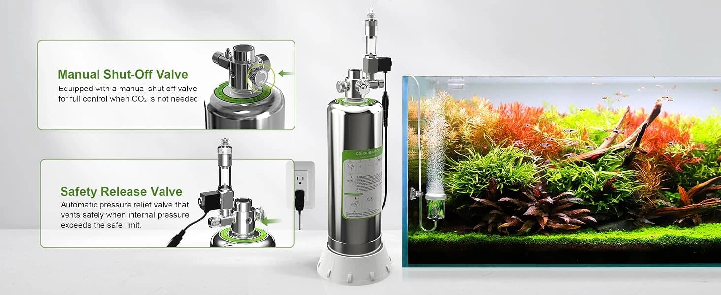 2.5L Upgraded Aquarium CO₂ Generator kit for Aquarium Plants Tanks — collection imagery