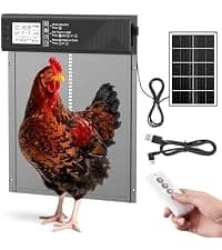 Automatic Chicken Coop Door Solar Powered with Timer and Light Sensor — collection imagery