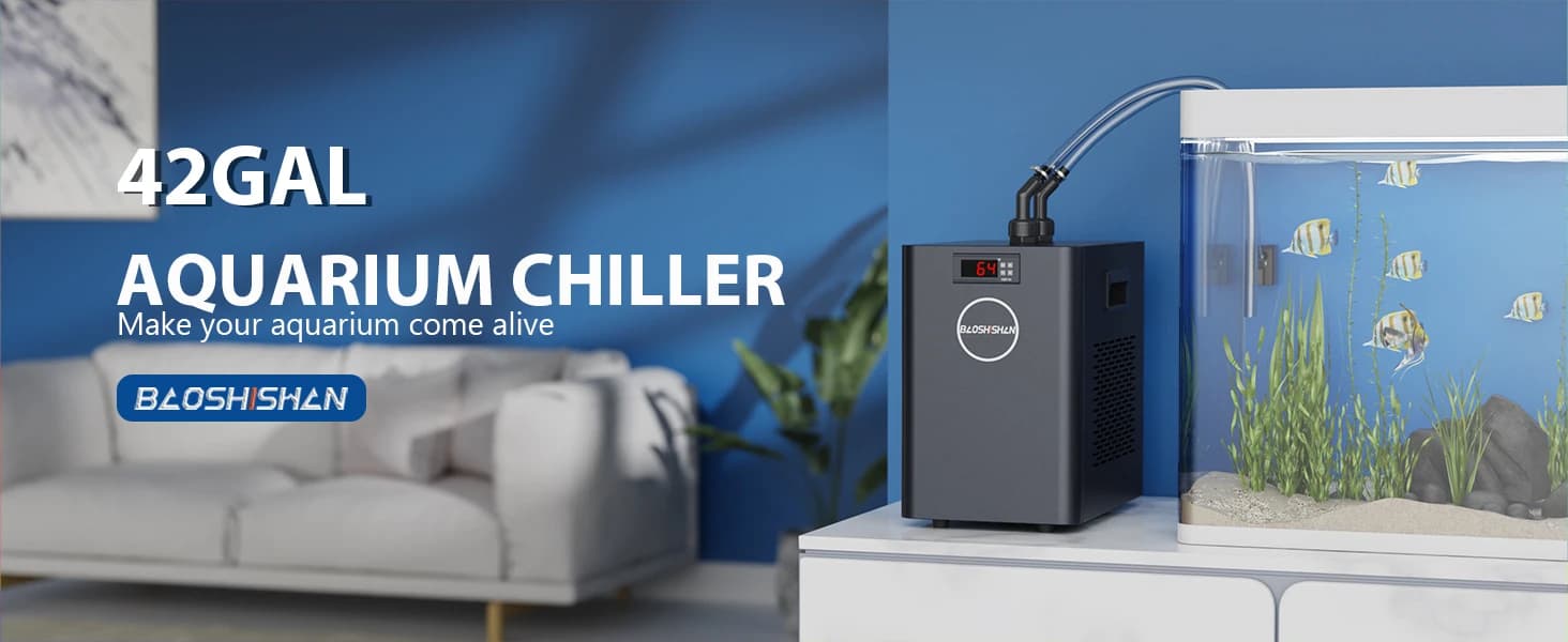 1/10 HP Aquarium Chiller 42 Gal Fish Tank Water Chiller 110V — product details