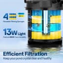 1580GPH Bio Pressure Pond Filter with 13W Light for Various Ponds