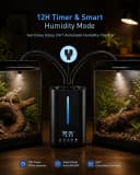1.32 Gal / 5L Reptile Fogger Humidifier with Dual Hose