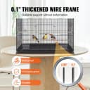 30 Inch Flight Bird Cage — Stackable Bird Cage Parakeet Cage with Slide-Out Tray and Handle