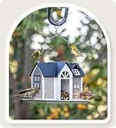 Metal Bird Feeders for Outdoors Hanging — collection imagery