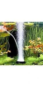 Mini Aquarium Air Stone, Small Bubble Stone Fish Tank Oxygen Stone Ultra Silent Deep Dissolving Oxygen Diffuser — product details