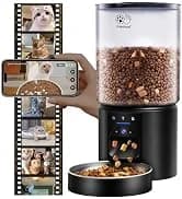 Automatic Cat Feeder with 2K Camera: 5G WiFi Automatic Dog Feeder with Night Vision — collection imagery