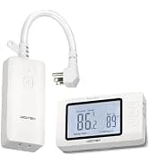 110V 15A Temperature Controller DTC151 Plug in Thermostat Outlet Digital Temperature Controller for Heat Mat — collection imagery