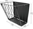 Black Metal Rabbit — Foldable Hay Feeder