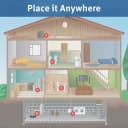 The 110 dB Water Alarm w/Detachable Sensor for Hard-to-Reach Areas (BWD-HWA)