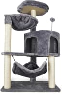 Cat Tree with Cat Condo and Big Hammock