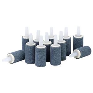 Aquarium Air Stones 1 inch 12 Pack — small 1" air stones