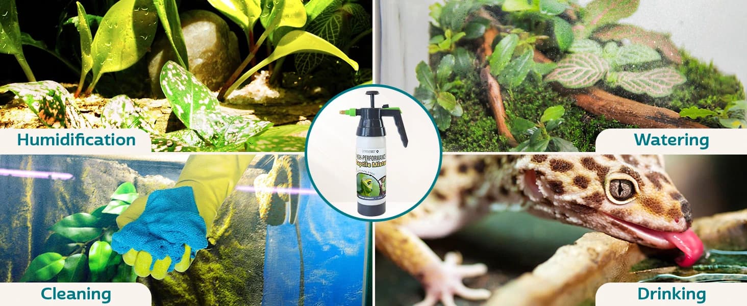 Reptile Mister 32 oz — Terrarium Humidity Sprayer — product details