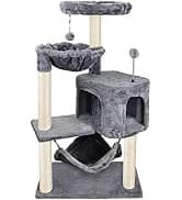 Cat Tree with Cat Condo and Big Hammock — collection imagery