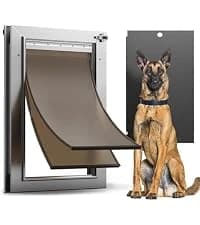 All Aluminum Dog Door for Exterior Door — Large Doggy Door — collection imagery