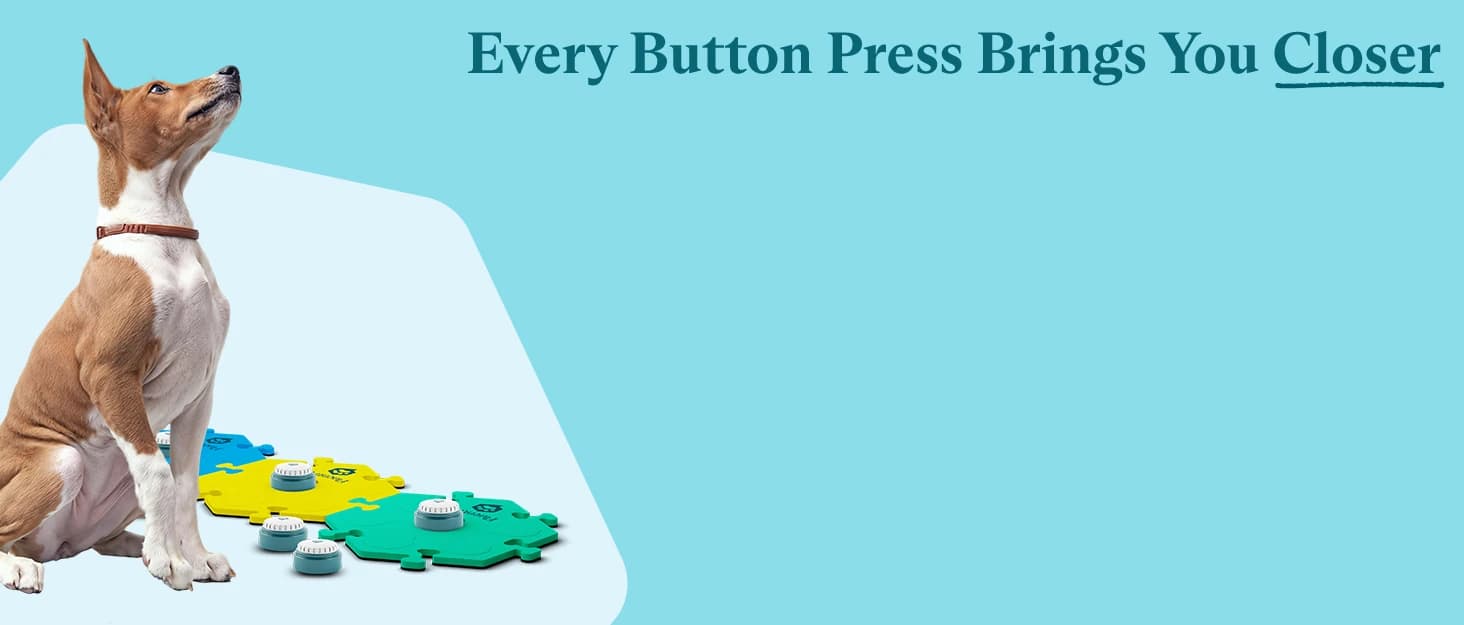 Speak Up Dog Buttons for Communication — collection imagery