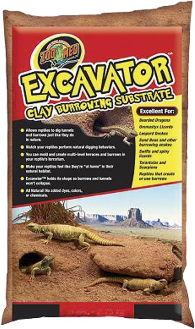 Excavator Clay Burrowing Substrate